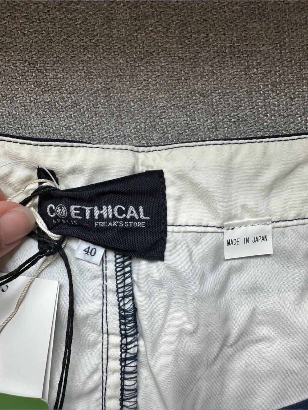 NWT Apolis Global Citizen + FREAKS Indigo Navy Nylon Swim Trunk L